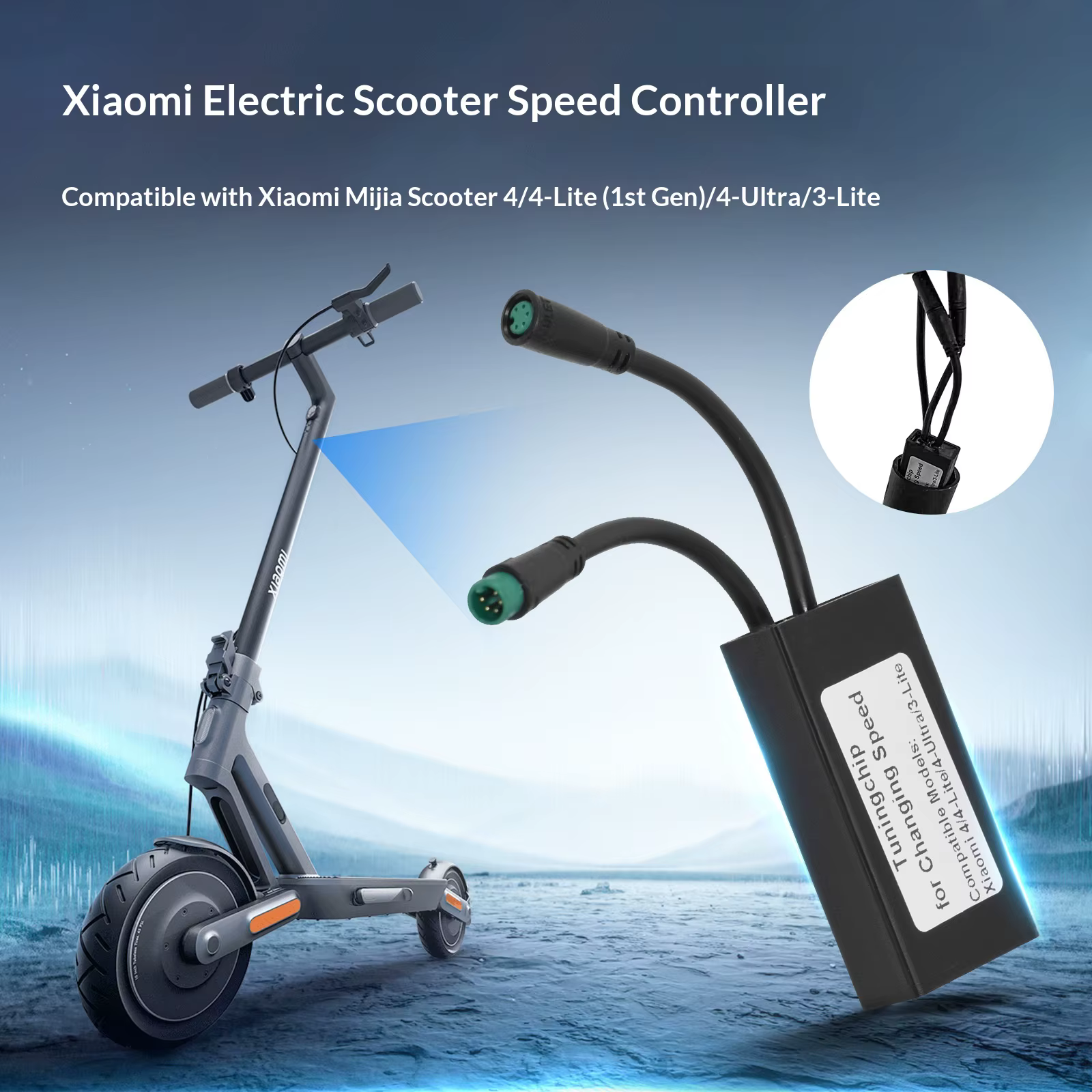 Régulateur de scooter électrique pour Xiaomi Mi 4/4Lite/4Ultra/3Lite pour briser le limite de vitess