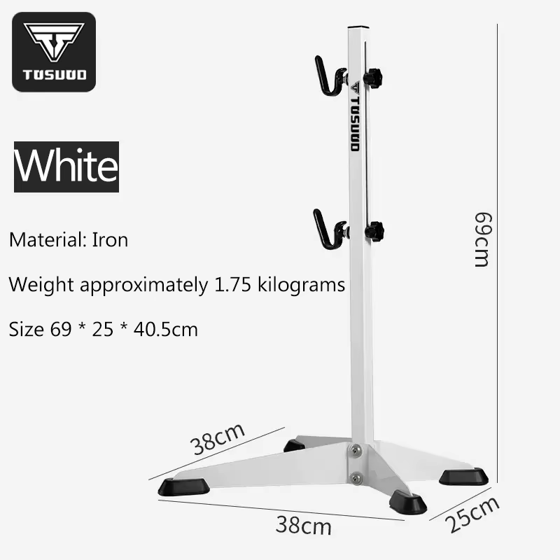 Support de vélo pliable TOSUOD pour VTT et vélo de route, support télescopique pour arbre, support d