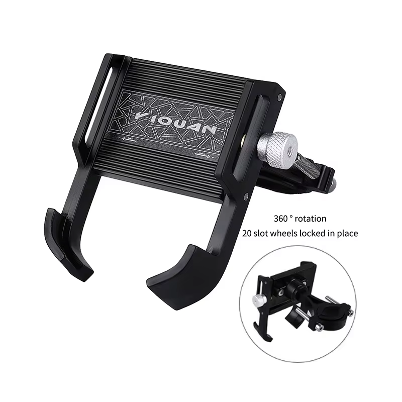 Support de téléphone en alliage d'aluminium pour vélo de route, étanche, résistant à l'usure, rotati