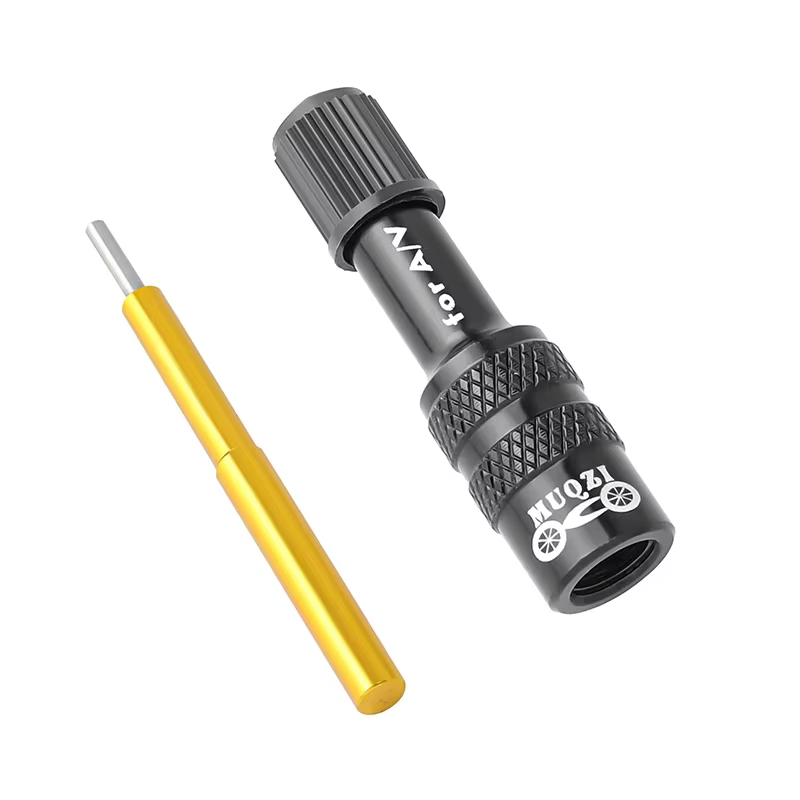 Adaptateur de valve de fourche de vélo, adaptateur de gonflage d'air Schrader, accessoire de fourche