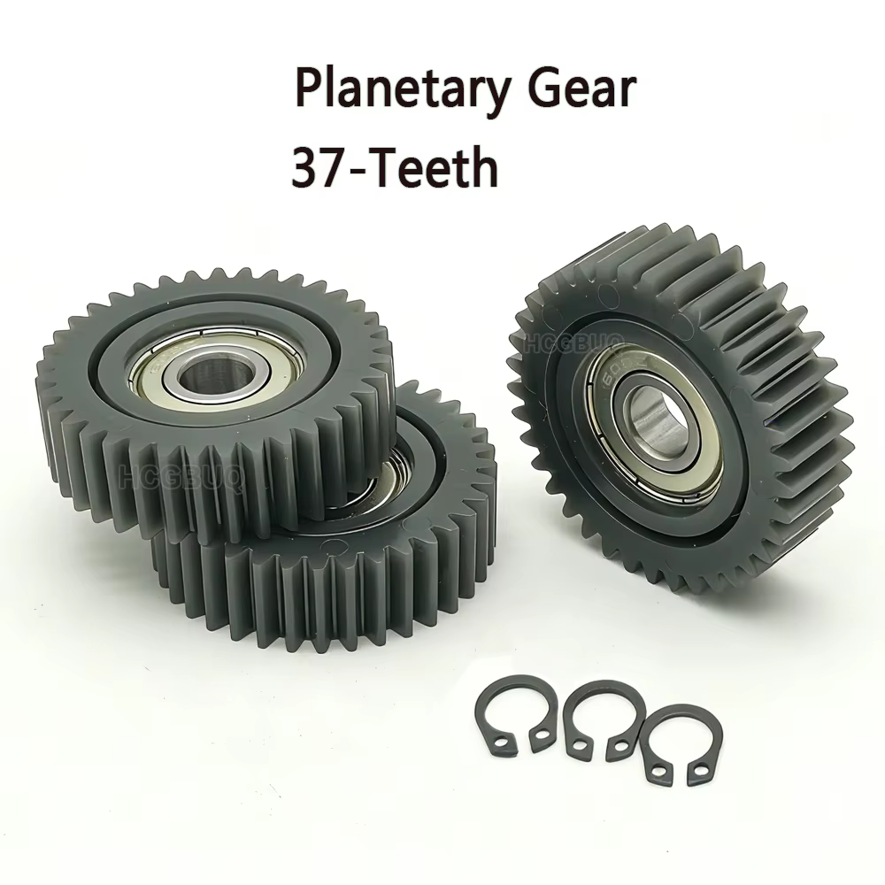 Engrenages planétaires 37T pour vélo électrique 39x11mm avec roulements 608Z pour moteur de moyeu de