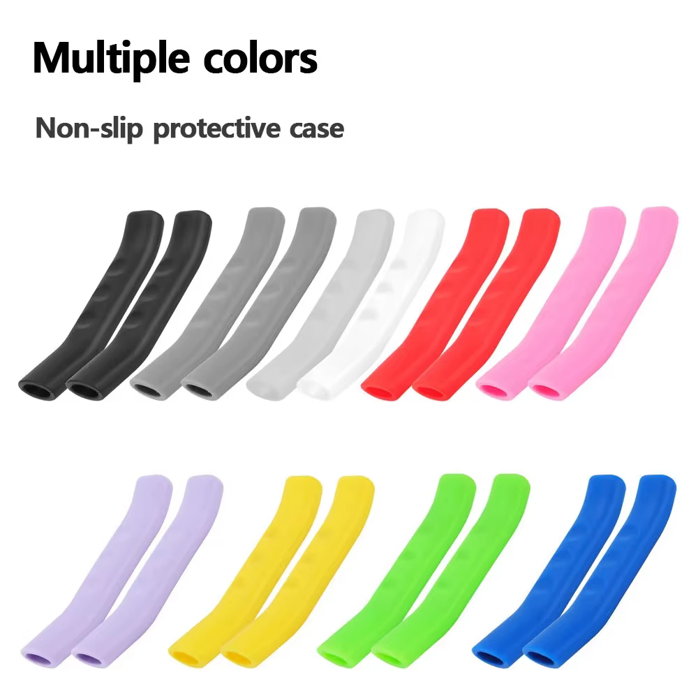 RYDEX poignée de levier de frein en Silicone violet rouge bleu vert rose pour Scooter de route vtt B