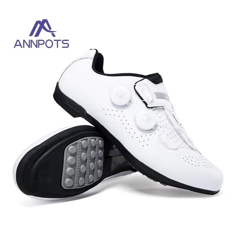 Hommes auto-verrouillage vitesse vélo vtt baskets course vélo chaussures crampons Spd chaussures de 
