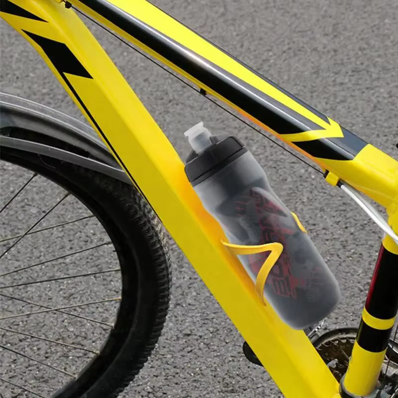 Bolany bouteille d'eau de vélo 600ml bouteille d'eau de cyclisme de montagne PP5 bouteille protégée 