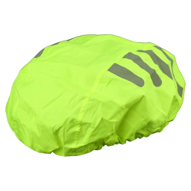 Housse pluie pour casques vélo, avec bandes réfléchissantes, imperméable, coupe-vent, équipement cyc