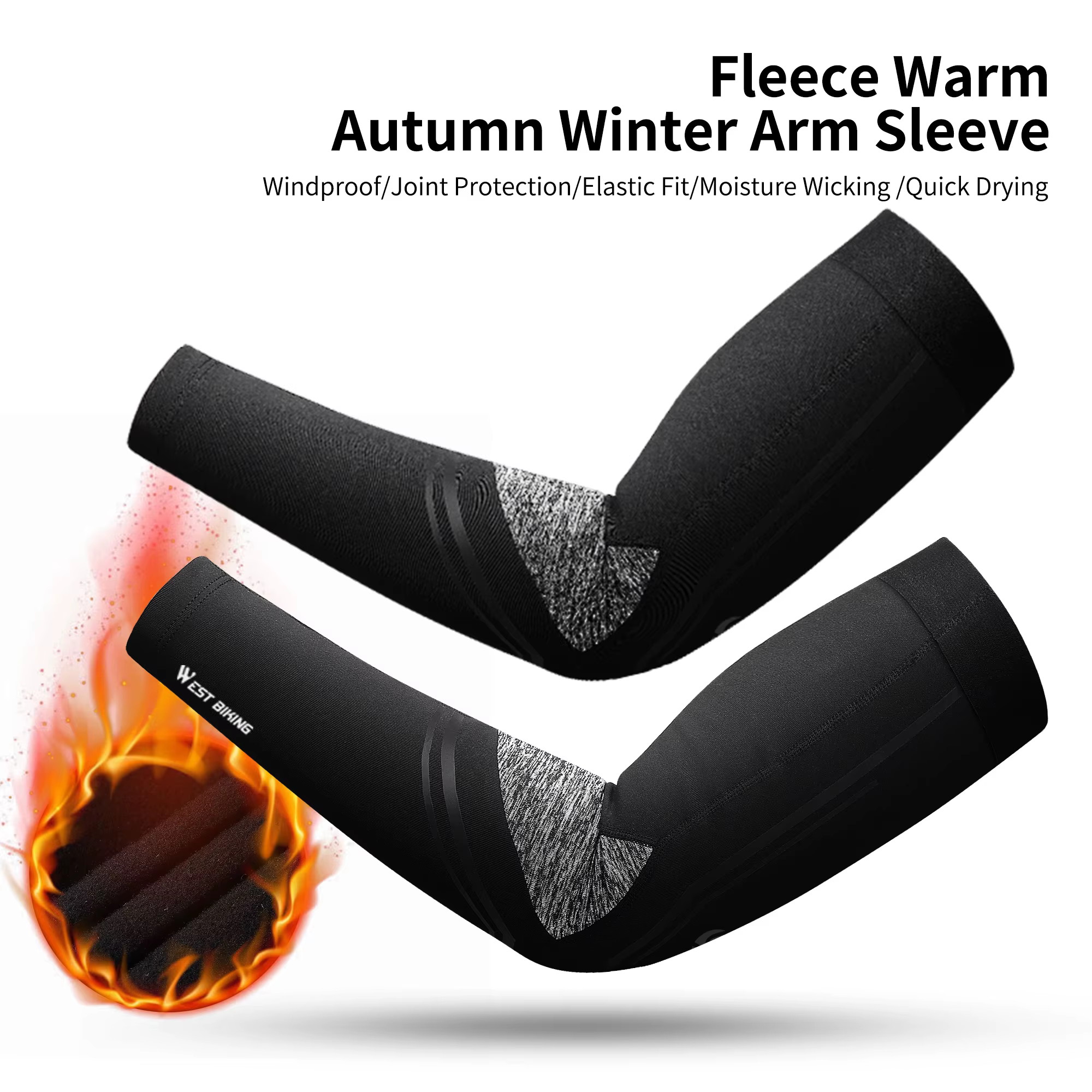 WEST BIKING-Jambières de vélo coupe-vent pour hommes et femmes, leggings de compression, équipement
