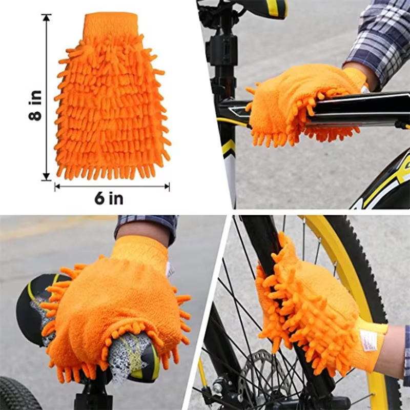 Ensemble de nettoyage de chaîne de vélo, Kit de nettoyage de vélo, outil de nettoyage de cyclisme en