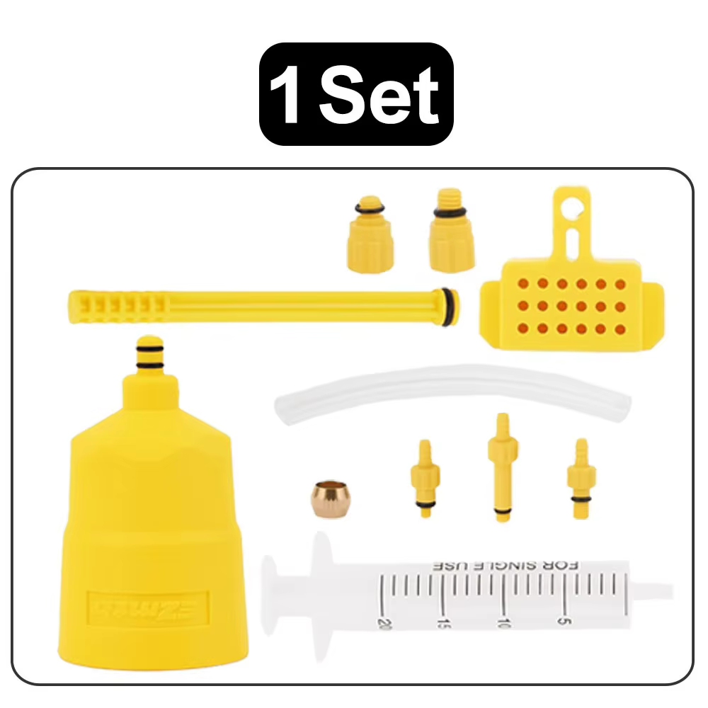 Kit de purge et d'injection de liquide de frein pour vélo, outil de remplissage d'huile pour l'entre