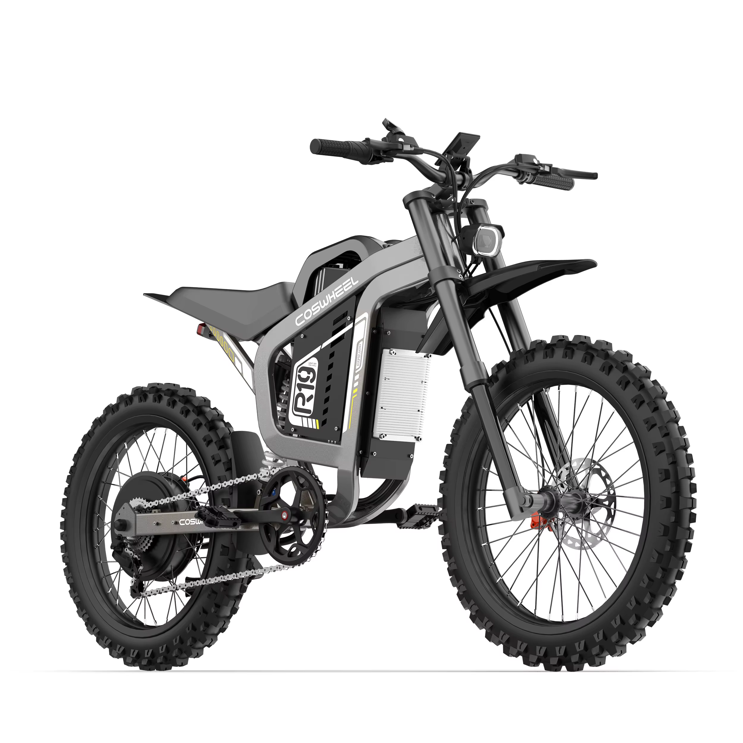 COSWHEEL R19 Readygo Moto électrique tout-terrain haute puissance 6000W Vélo électrique pour adultes
