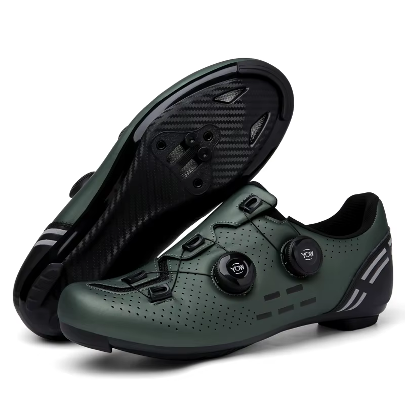 Chaussures de cyclisme pour hommes et femmes compatibles avec les clips Look Delta SPD, respirantes,