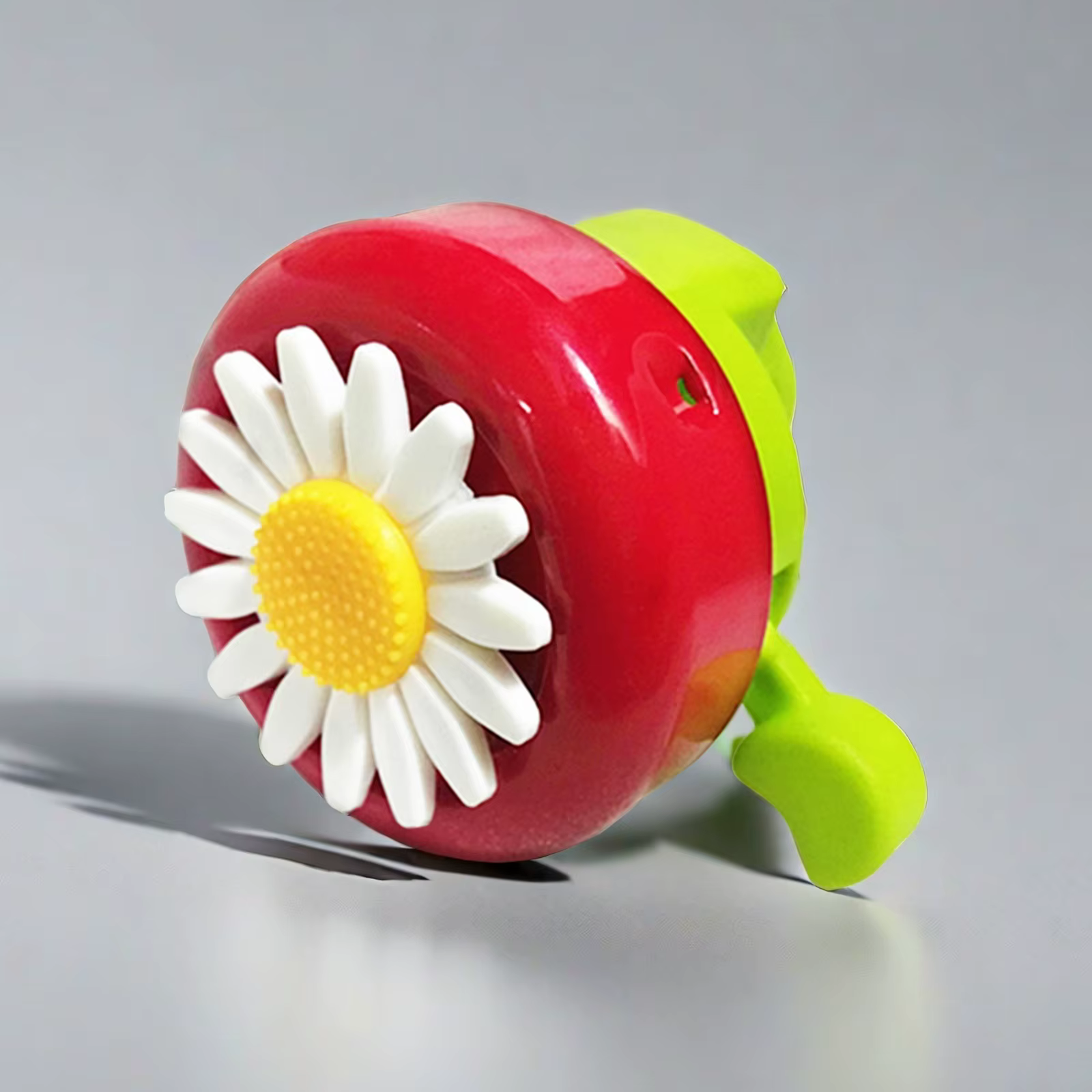 Cloche de vélo à fleur rose/rouge/bleu, klaxon de vélo à fleurs mignon, facile à installer, accessoi