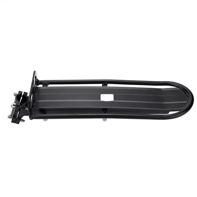 Support de vélo rétractable en alliage d'aluminium, support de tige de selle arrière de vélo, sacoch