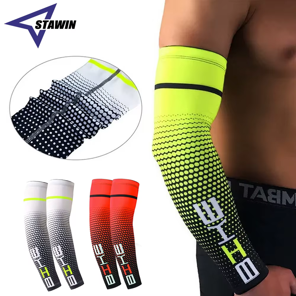1 paire unisexe cyclisme course sport manches bras refroidissement manches UV Protection solaire man