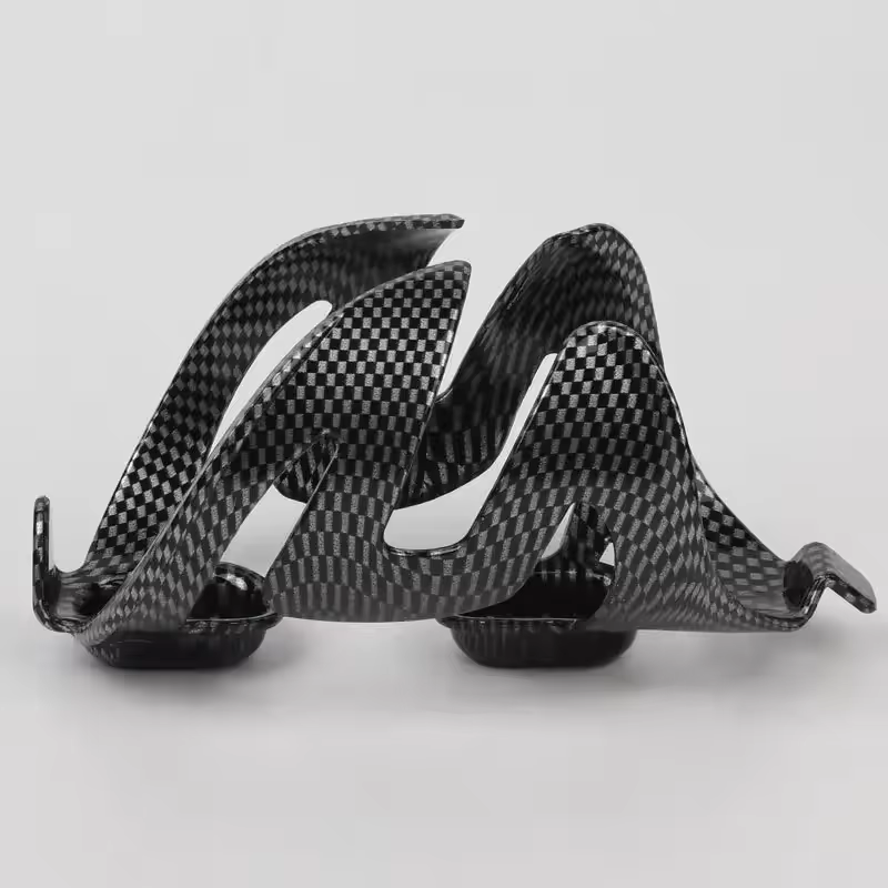Porte-bidon ultra léger en fibre de carbone intégrale, finition mate, durable, pour vélo de route et