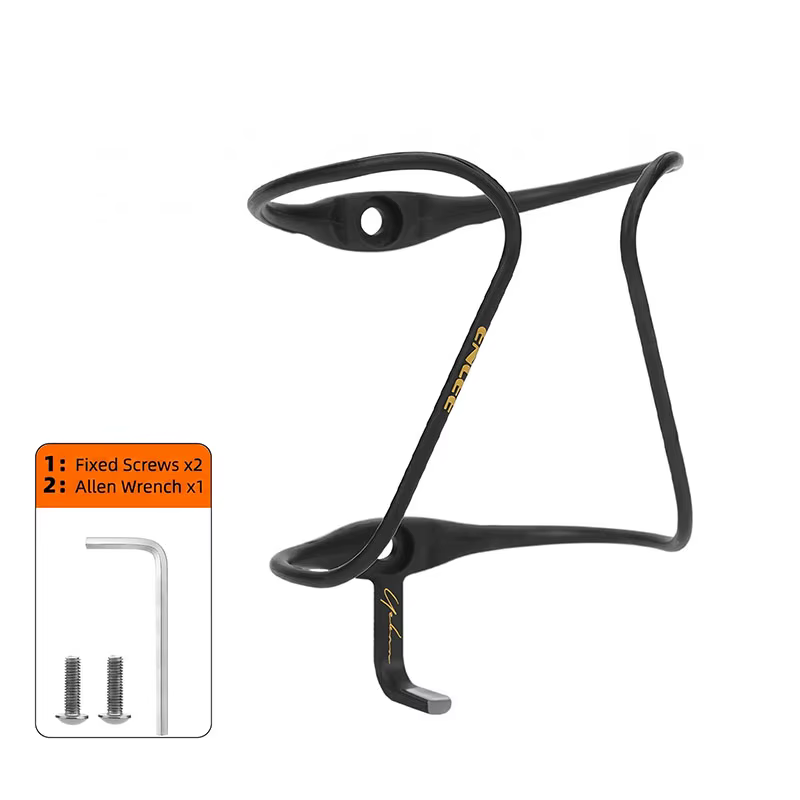 Enlee – porte-bouteille d'eau en Fiber de carbone, Ultra léger, 9g, support universel pour bouteille