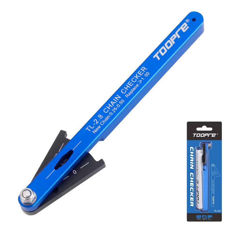 Toopre – dispositif de mesure de chaîne de vélo, règle de mesure d'usure, outil de détection d'étire