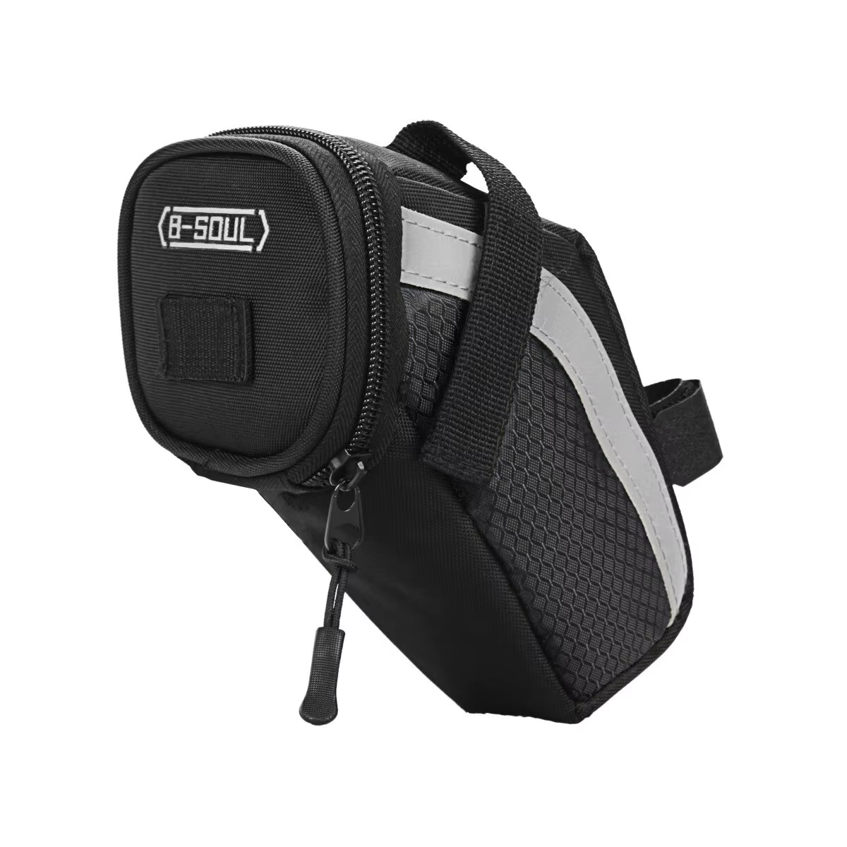 B SOUL-Sac de dégager de vélo 1L, petit rangement, noir, siège de cyclisme, arrière, poudre, kit d'a