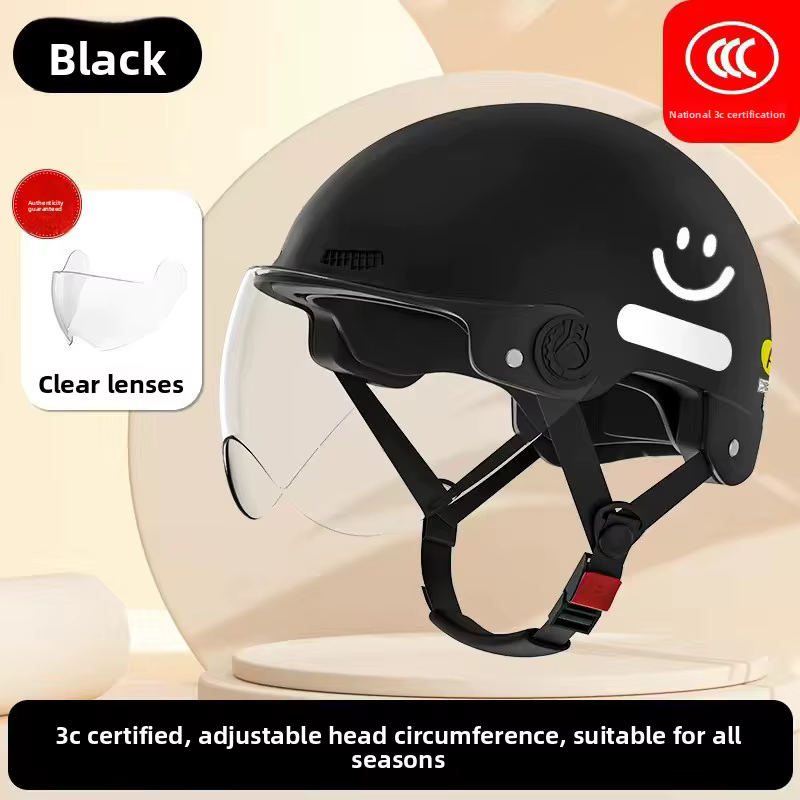 Casque de sécurité de vélo certifié 3C pour hommes et femmes adultes enfants dessin animé vélo élect