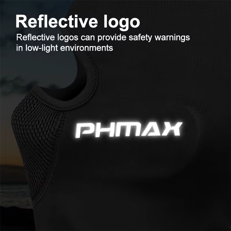 PHMAX Masque d'équitation de moto Protection contre le vent et la chaleur Masque complet respirant C