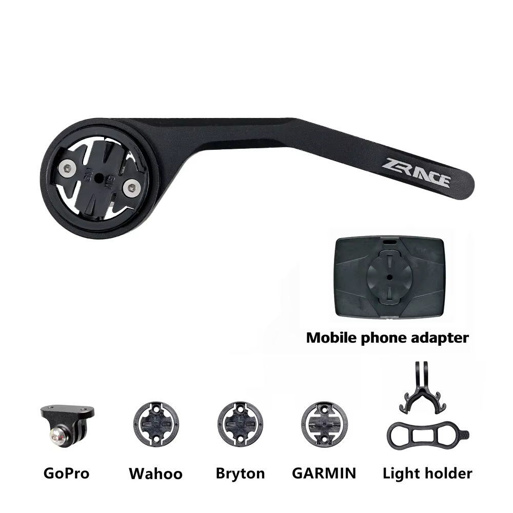 Support de fixation avant pour ordinateur de vélo et caméra ZRACE, compatible avec les supports de v