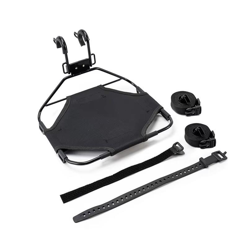 Porte-bagages avant de vélo à dégagement rapide, capacité de charge de 15 kg, installation facile, p