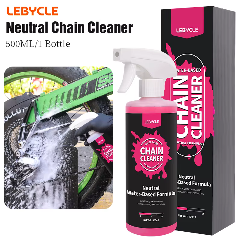 LEBYCLE nettoyeur de chaîne de vélo 500ML nettoyeur de train de transmission liquide d'entretien de