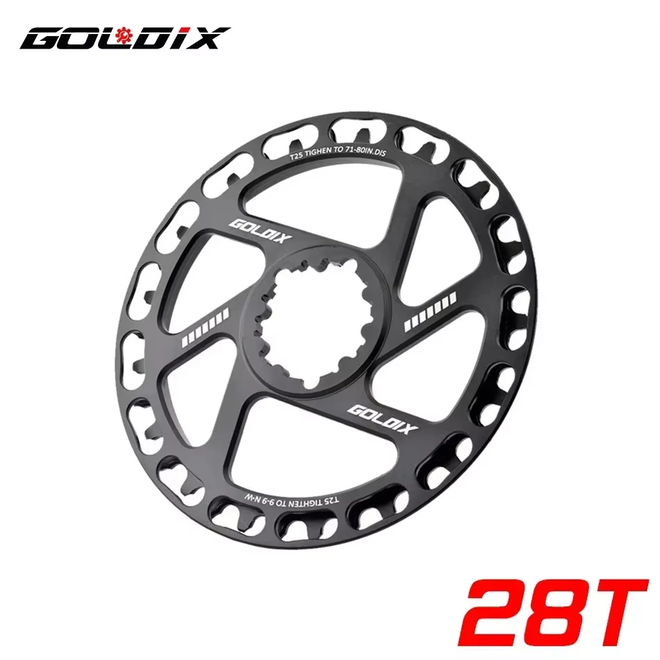 GOLDIX – jeu de manivelle de vélo pour enfants, avec plaque de protection, maillon de chaîne, 3 boul