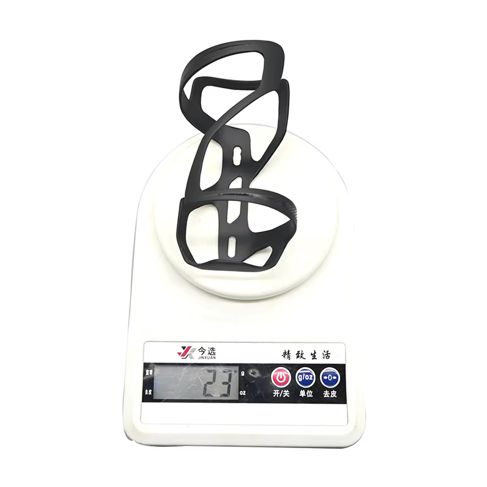 Porte-bouteille d'eau de vélo entièrement en Fiber de carbone, pièce de support de vélo de route vtt