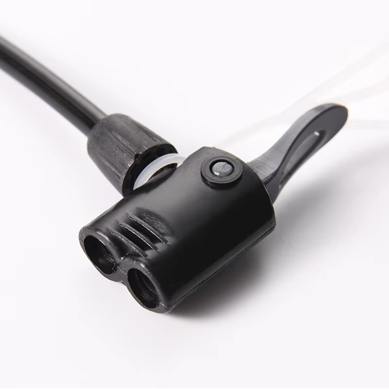 Pompe à air pour vélo 130 PSI, gonfleur de pneus à pied pour valves Schrader et Presta, idéal pour l