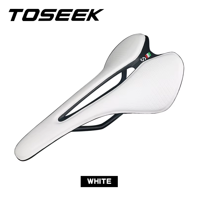 TOSEEK – selle de vélo confortable, imperméable, conception ergonomique, coussin de siège, 258x132mm
