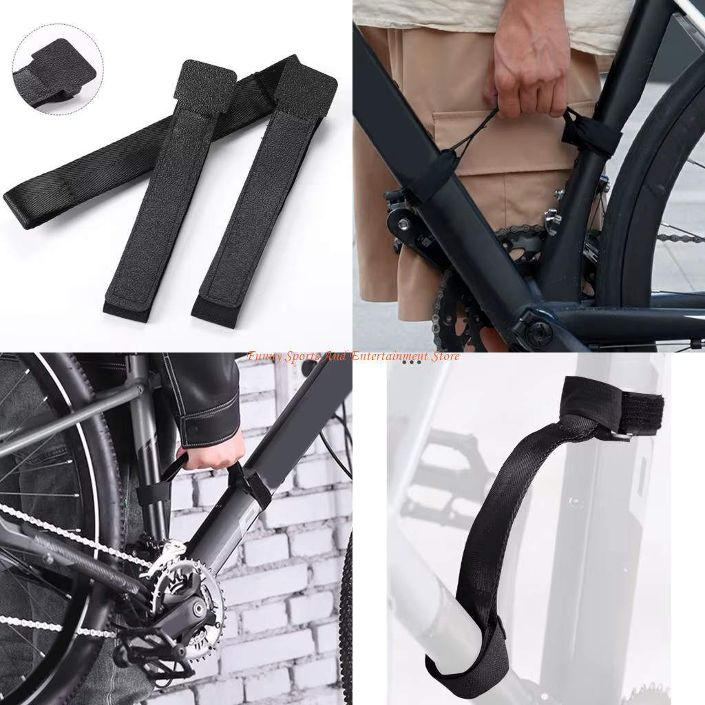 Ceinture transport vélo d'extérieur C4DE avec poignée coulissante pour des manœuvres faciles dans le