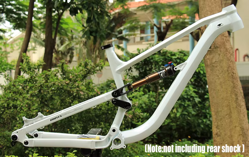 Cadre de vélo tout suspendu, Soft Tail, 29/27.5ER Boost, 148 mm, en alliage d'aluminium, VTT 4 liens