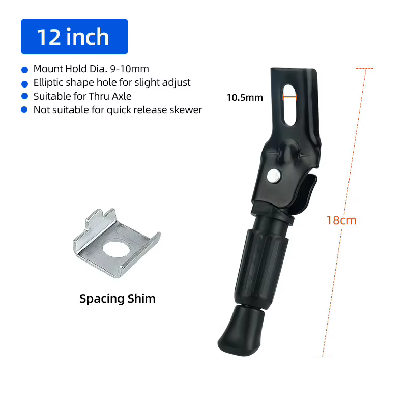Support de stationnement de vélo avec trou de montage nar, support de stationnement de vélo pour béb