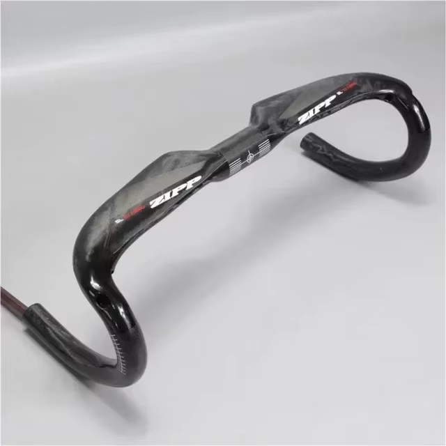 Guidon de vélo de route entièrement en carbone UD, guidon de vélo léger de 31.8mm, 220g, 400/420/440