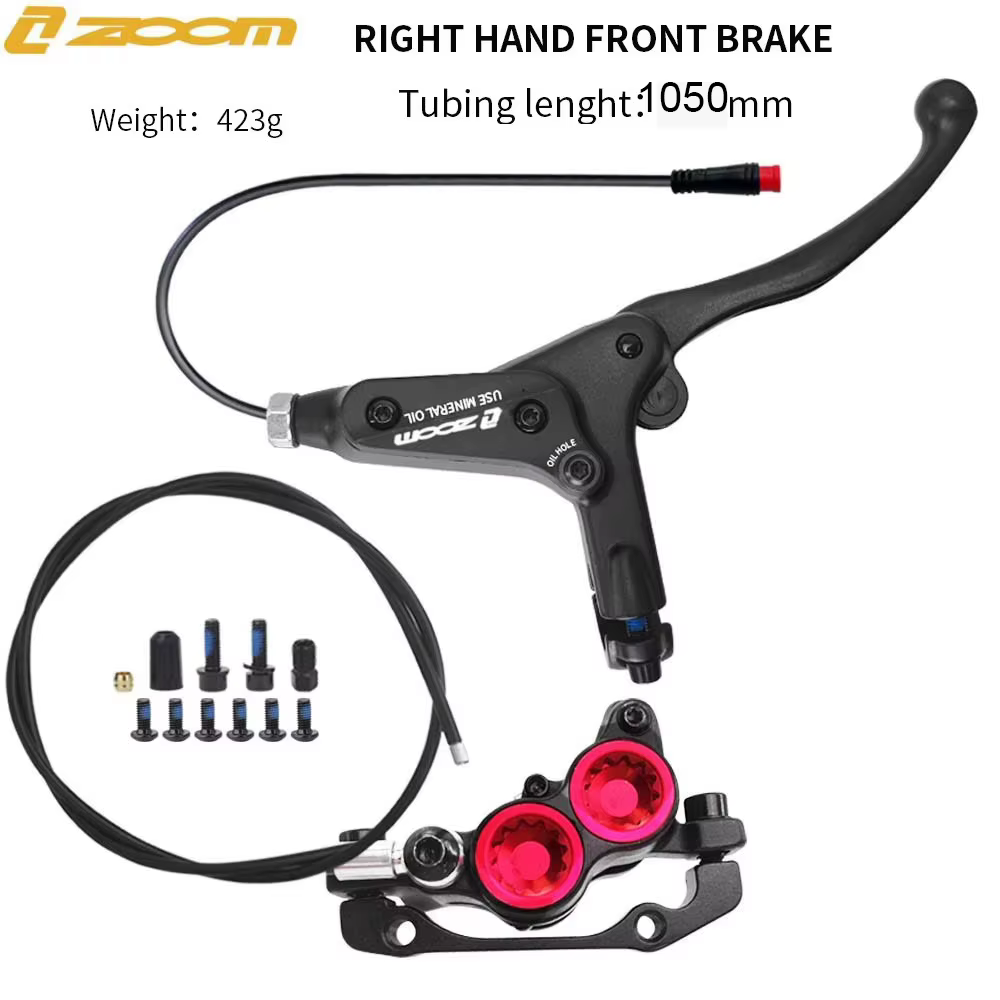 Zwing M HB-893E e-bike 4 pistons frein à disque hydraulique ensemble scooter électrique pliant vtt v