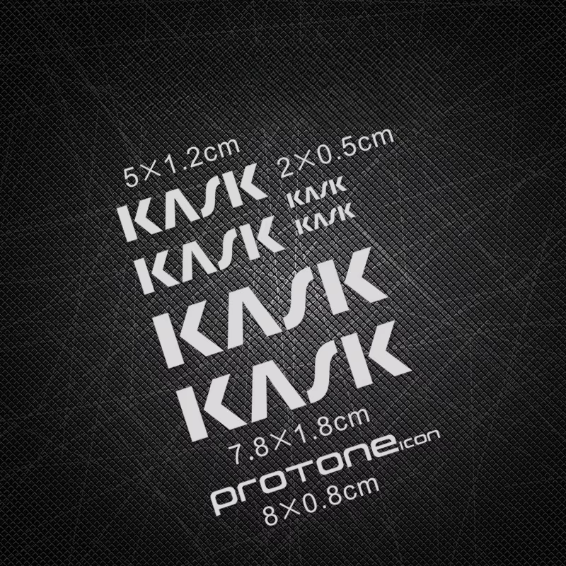 KASK ICN – autocollant réfléchissant pour casque de vélo, autocollant décoratif imperméable pour gui