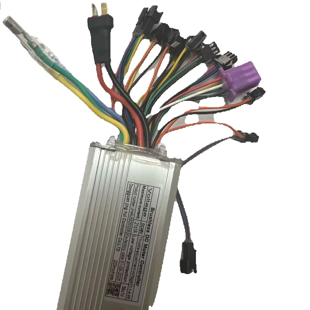 Jinghui contrôleur de moteur sans brosse JH4AJ5525DZBL 48V 21A contrôleur de vitesse de vélo électri