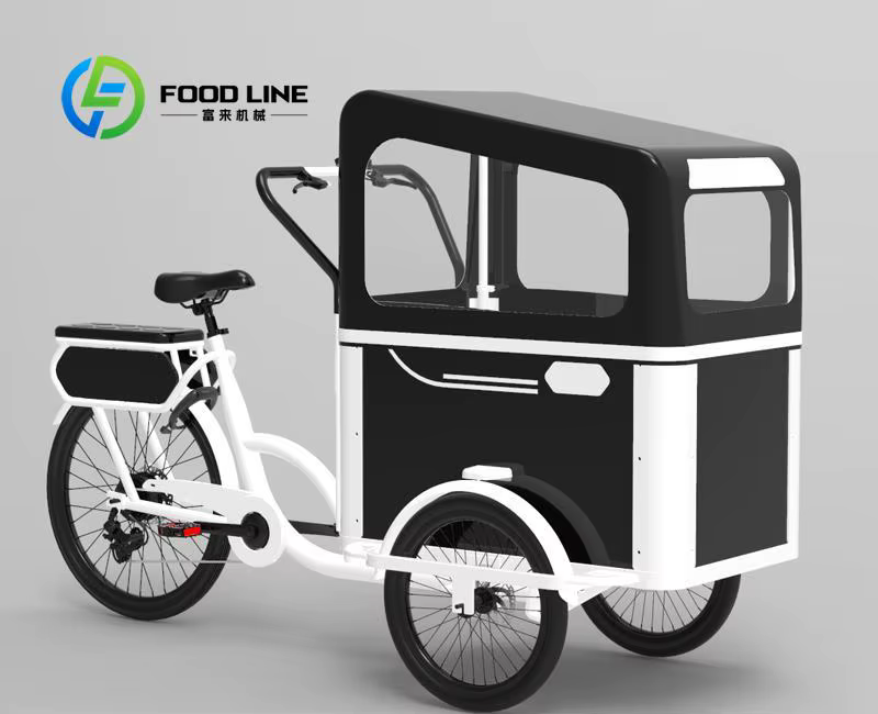 Vélo cargo à pédale électrique à 3 roues avec moteur arrière pour transporter des vélos électriques 