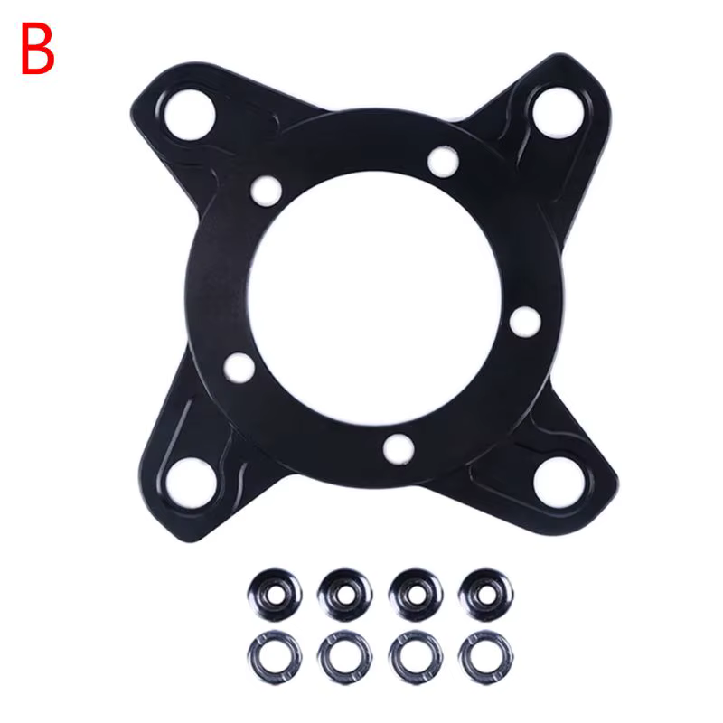 Bafang Ebike électrique BBS01 BBS02 vélo  moteur araignée chaîne anneau adaptateur 104BCD 130BCD pou