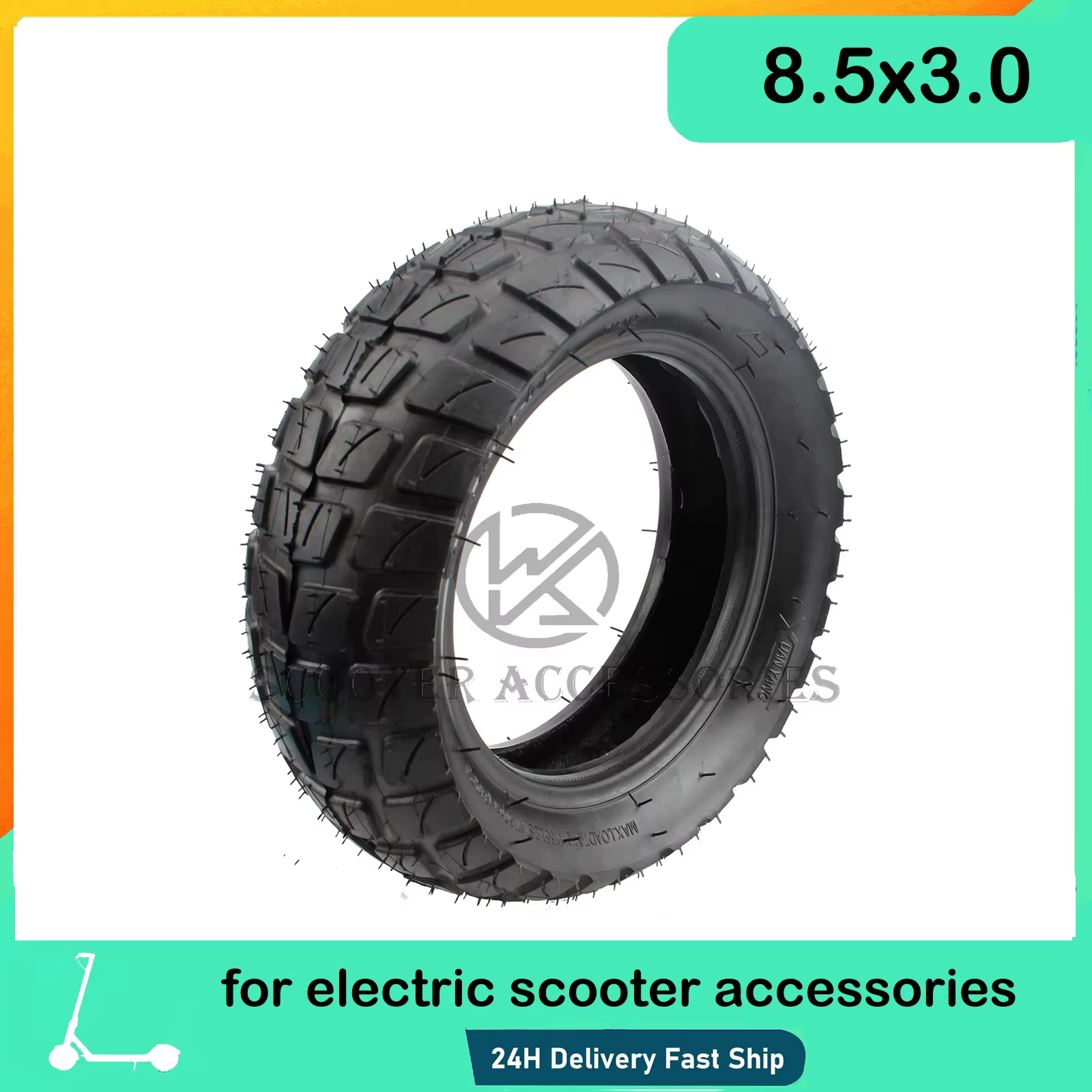 Pneus pour Scooters électriques 8.5x3 8.5 pouces, pour Scooter électrique Zero 8 Zero 9 VSETT 8 VSET
