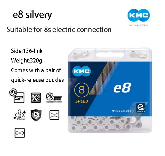 KMC e-bike série 8-12s vélo à assistance électrique bouclier de chaîne universel technologie bouclie
