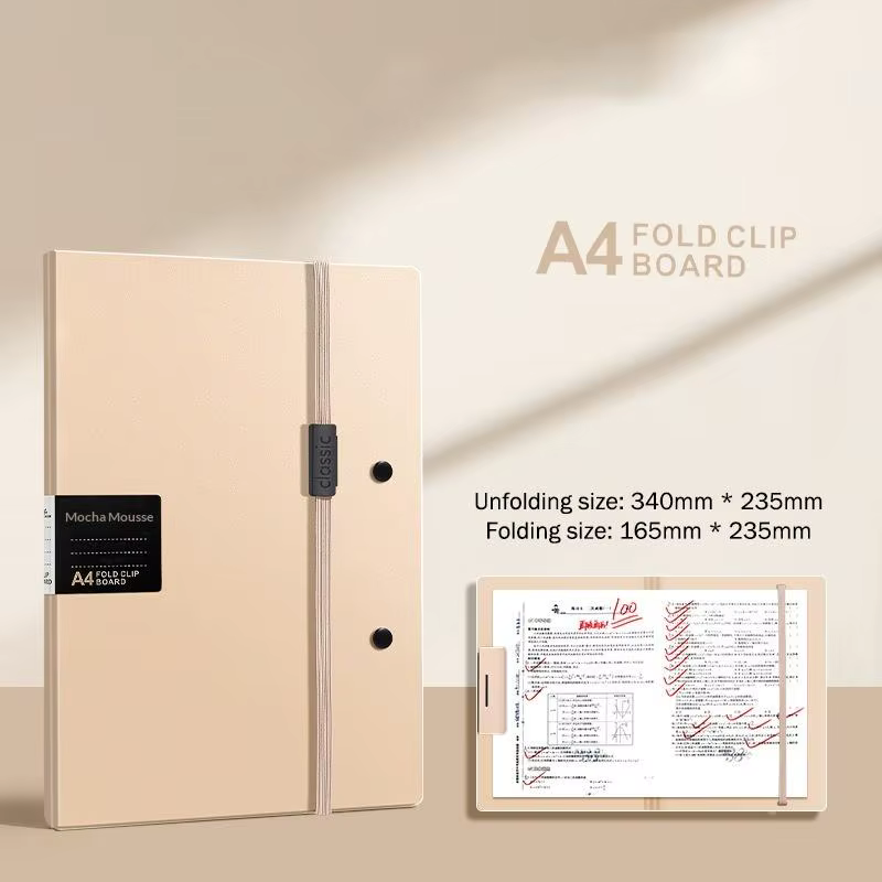 Dossiers pliables A4, dossier A5, planche pliante A4, dossier de rangement pour papiers de test pour