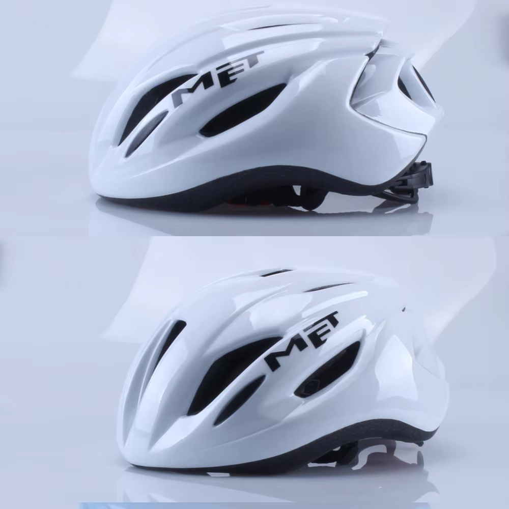 Casque de vélo de route et VTT MET, style sport extérieur, ultraléger, aérodynamique, sécurisé pour