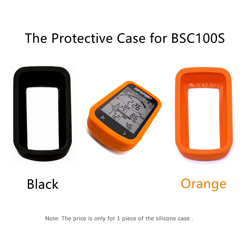 Housse de Protection en Silicone pour IGPSPORT BSC100S iGS100S, étui noir de Protection d'ordinateur