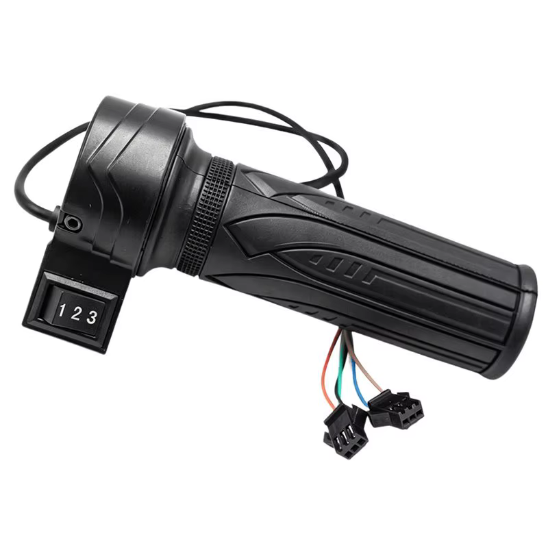NOUVEAU - Accélérateur de guidon 3 vitesses pour vélo électrique et trottinette, poignée de commande