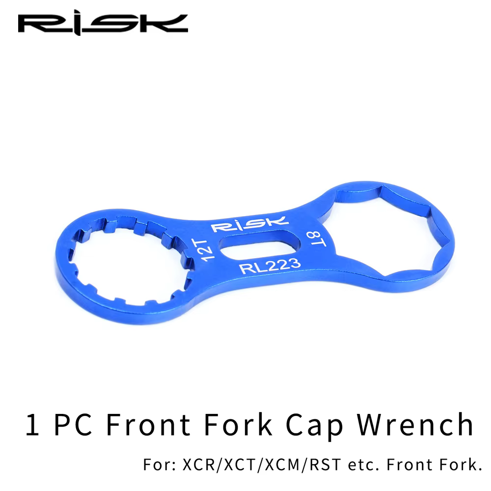 RISK – outils de démontage de fourche avant de vélo de route, vtt, clé 8T 12T, Suntour XCM XCR XCT R