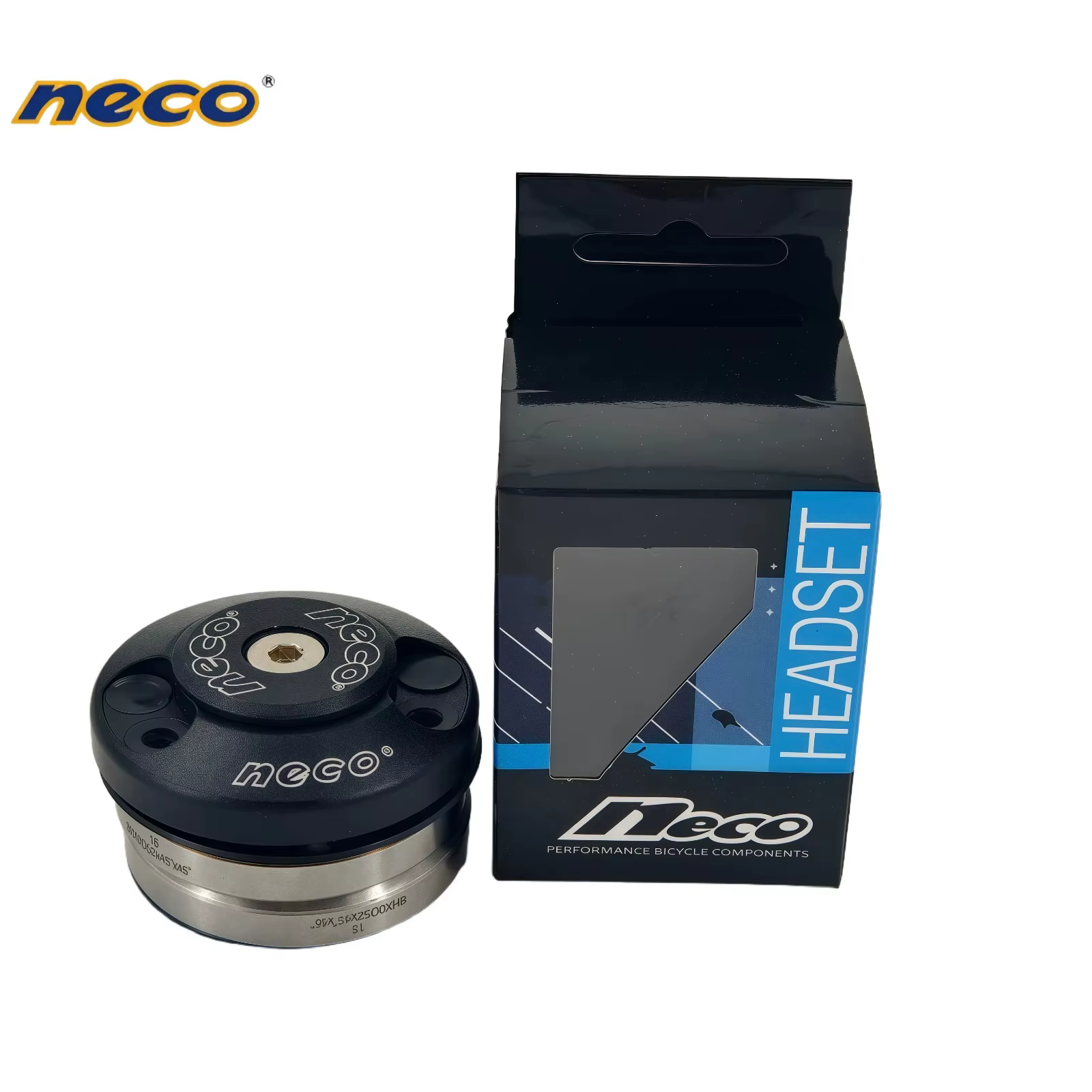 Neco casque de vélo casque sans fil intégré 1.5 "à 1-1/8" Tube de fourche réduit 52.2/28.6/39.8/30mm