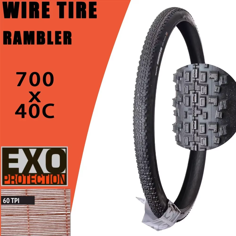 MAXXIS GRAVEL RAMBLER 700C vtt vélo pneu de vélo 700X40C 700X45C 40/45-622 650X47B 47-584 650B