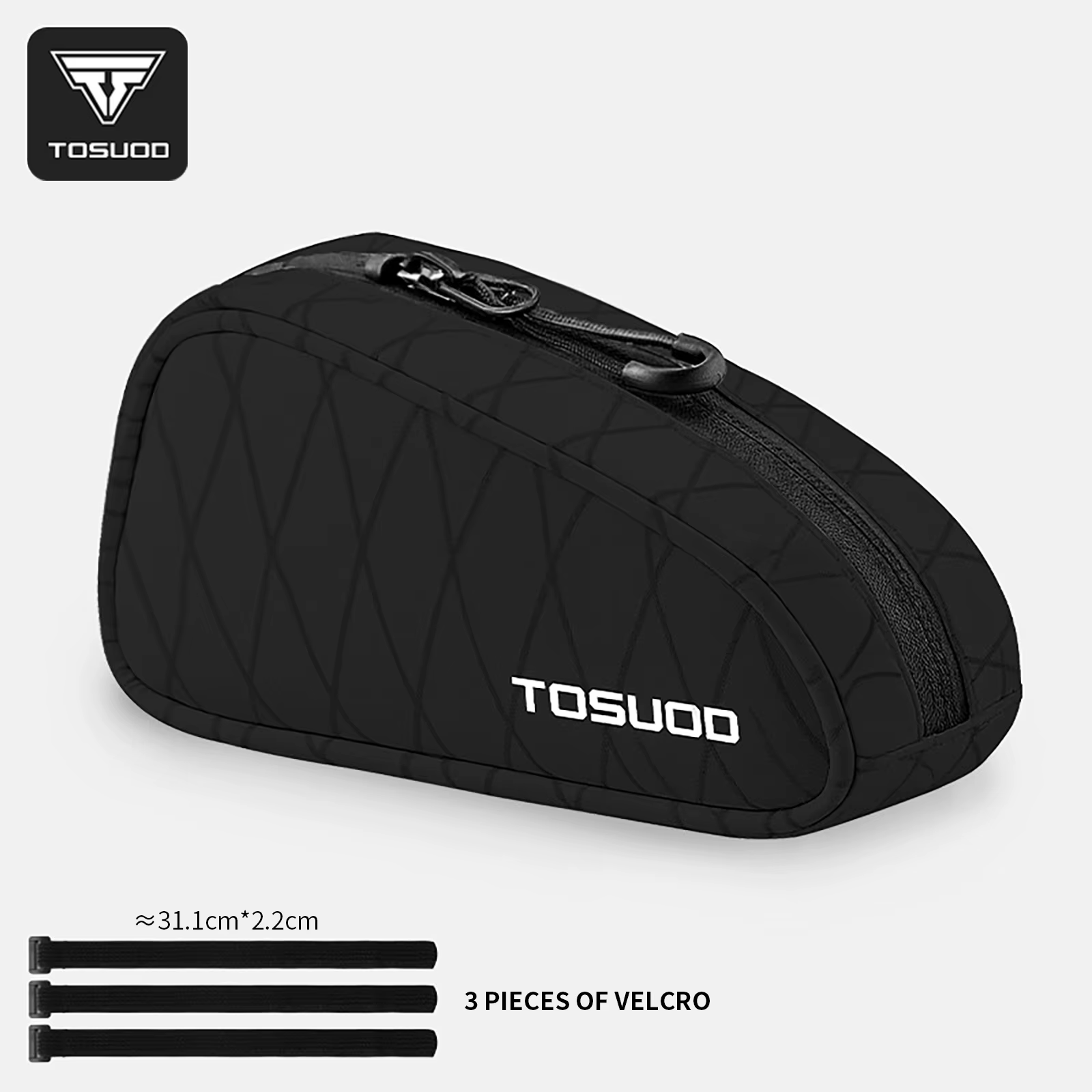 Sacoche de cadre portable TOSUOD pour VTT et vélo de route – Accessoire de cyclisme