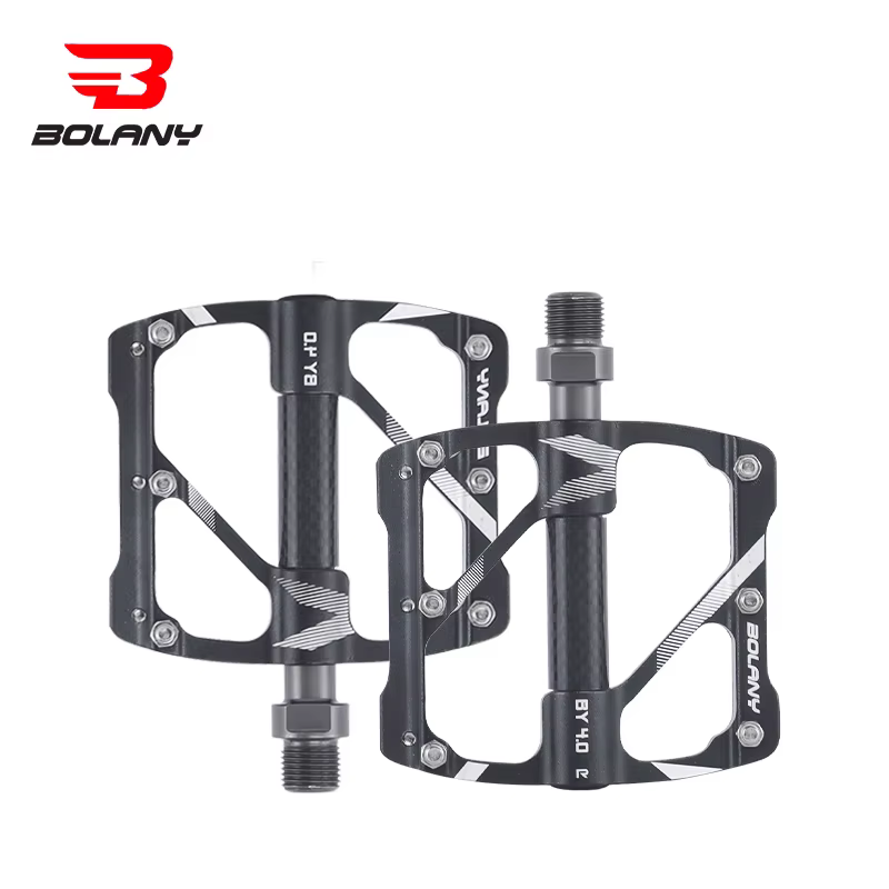 BOLANY-Pédales plates scellées pour vélo de route et VTT, accessoires à plate-forme large, 3 rouleme